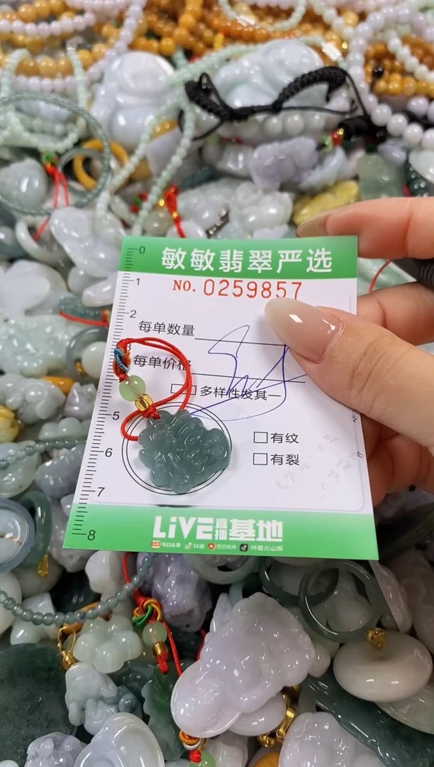 翡翠未镶嵌颈饰闪购0259857多样性发其一