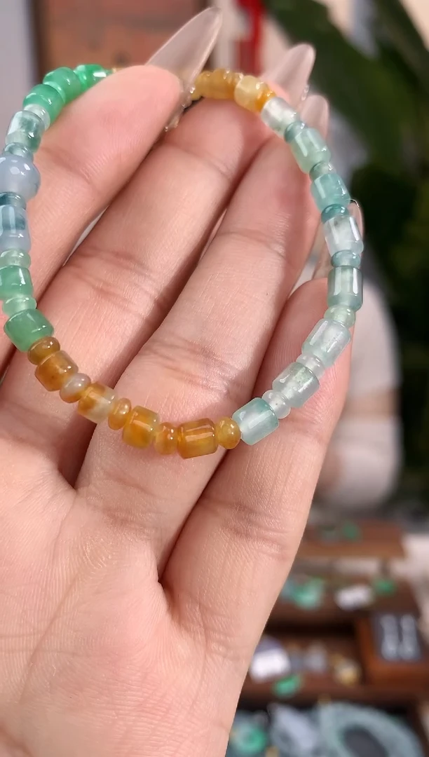 【闪购商品】翡翠手串未镶嵌手串