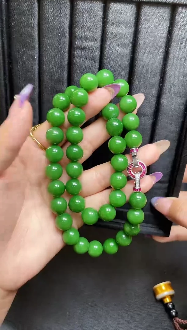 【闪购商品】和田玉项链未镶嵌12MM 多样性发一