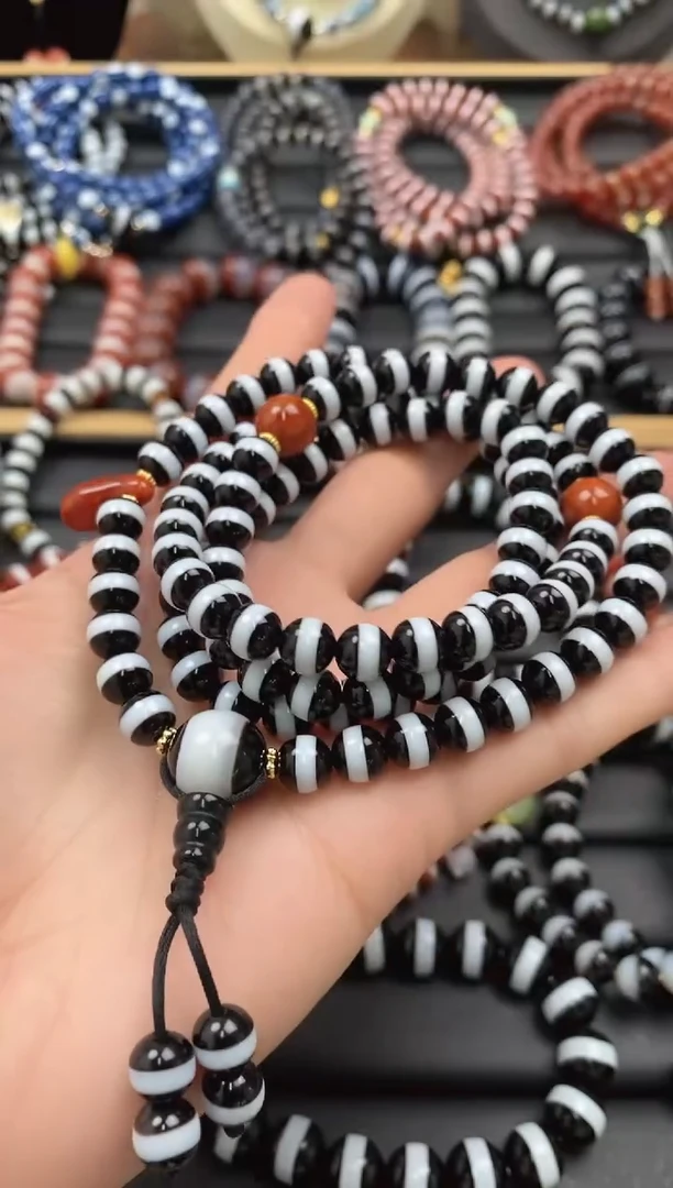 【闪购商品】玛瑙/玉髓108未镶嵌108粒