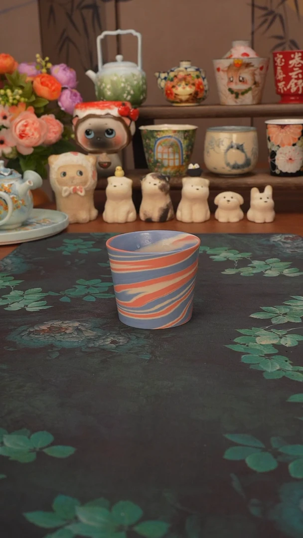 【落单】马卡龙色系 猪口杯