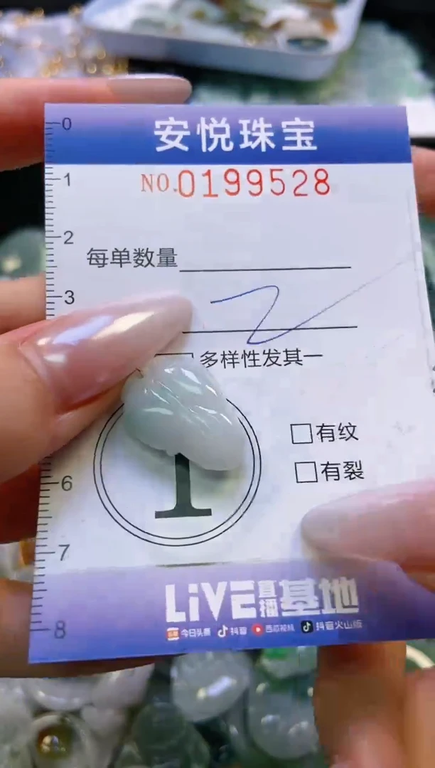 翡翠挂件未镶嵌闪购0199528