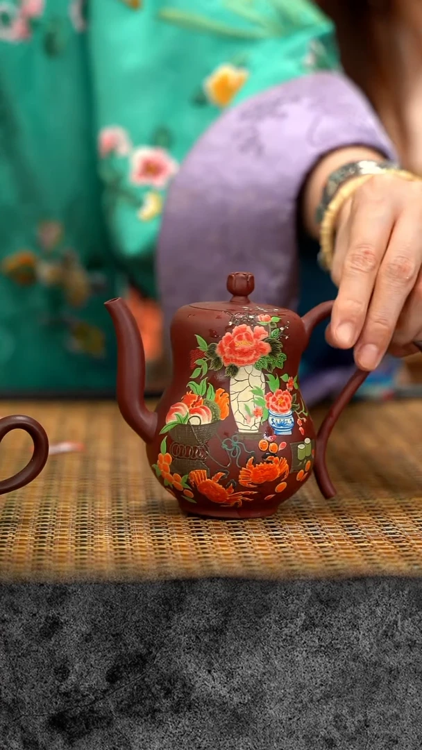茶壶紫砂紫砂 宜兴紫砂 QMJ 长生决