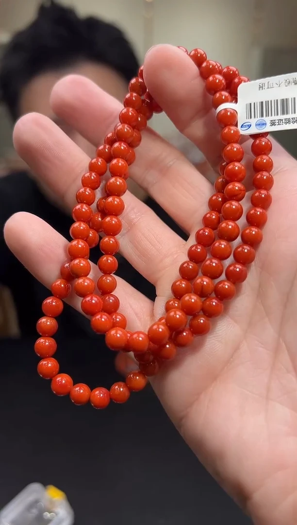 【闪购商品】南红玛瑙手链未镶嵌天然南红6mm/yz01601多样性发货