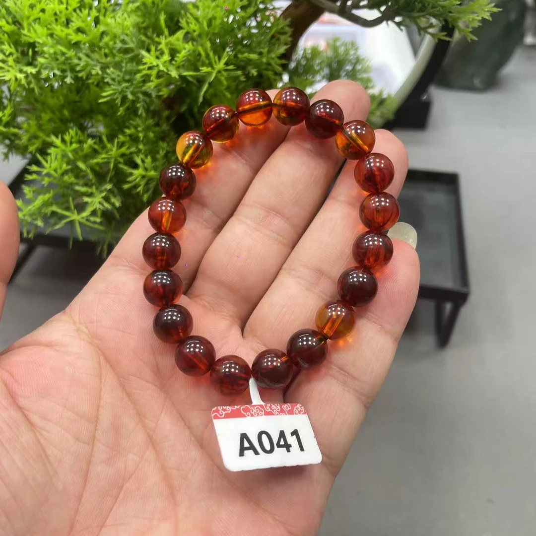 A041琥珀单圈手串