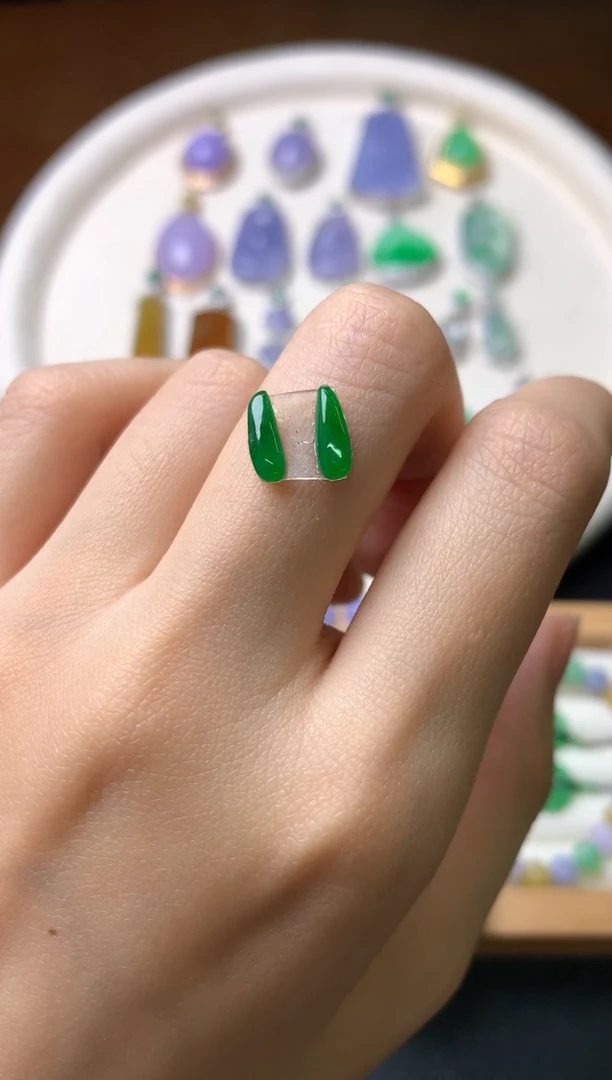 【闪购商品】定制翡翠未镶嵌裸石（镶嵌定制）