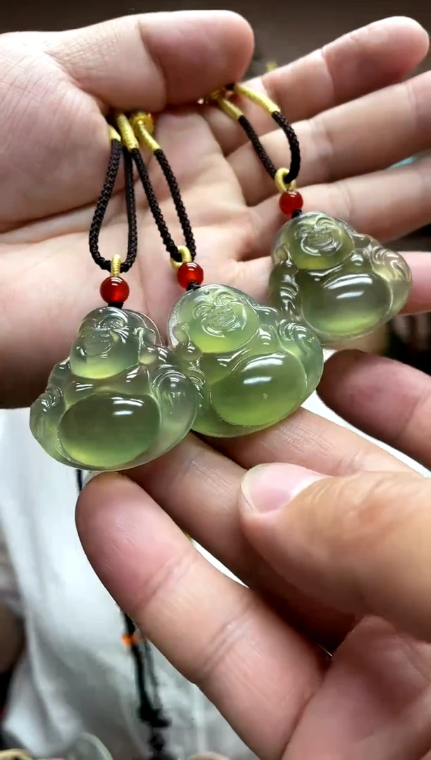 岫玉未镶嵌吊坠多样性发货其中发一
