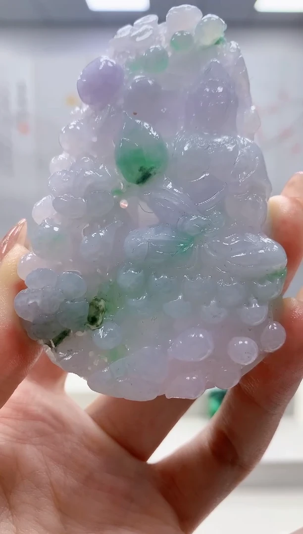 未镶嵌定制翡翠4829jw-毛货挂件103