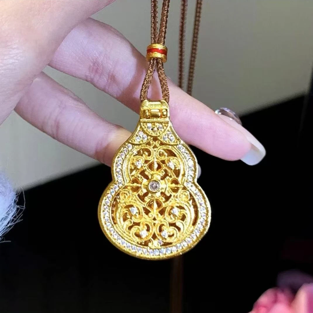 镀K金布艺吊坠 葫芦吊坠多样性发货5451