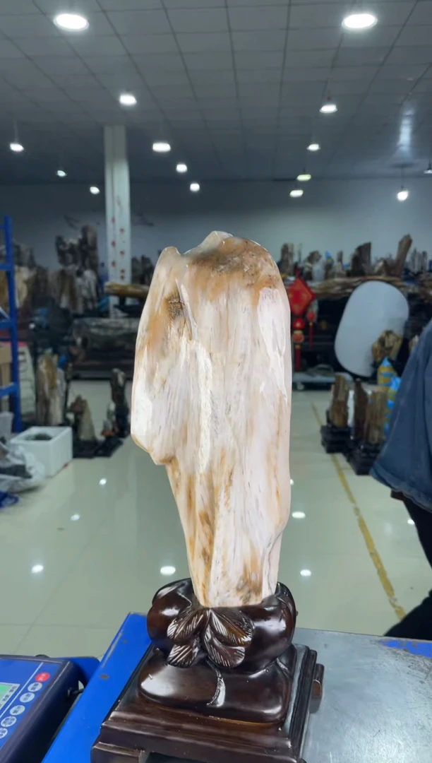 【闪购商品】硅化玉摆件未镶嵌26