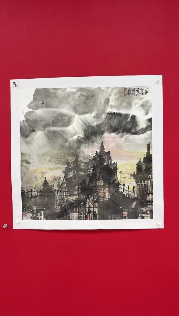 国画国画经典手绘4平尺