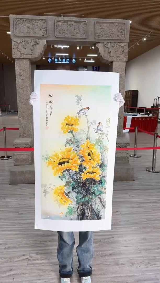 国画22赵隆轩艺术馆李庆友老师作品