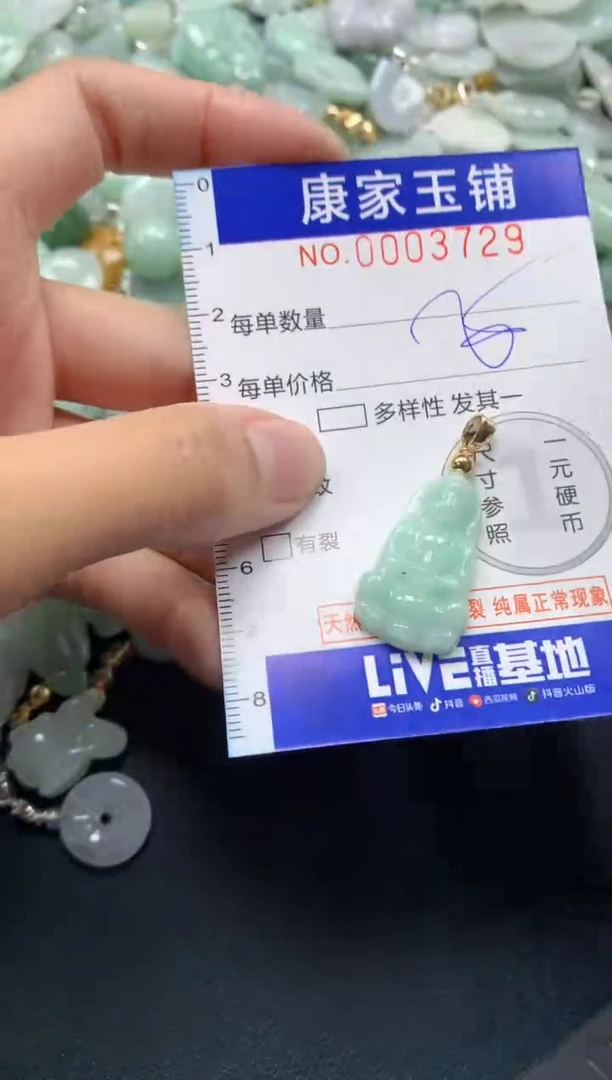 颈饰未镶嵌翡翠3729