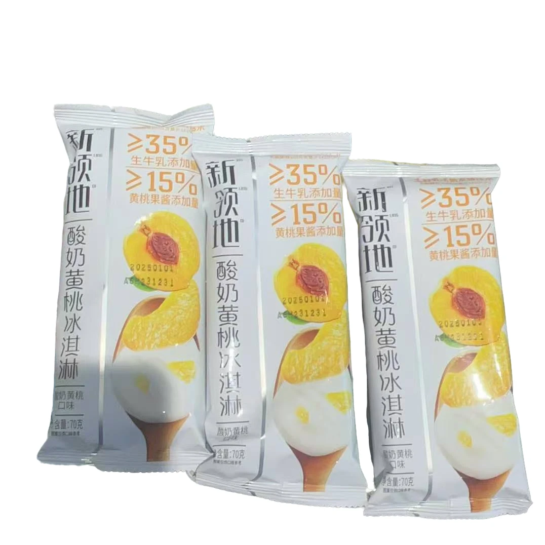 新领地酸奶黄桃冰淇凌3支