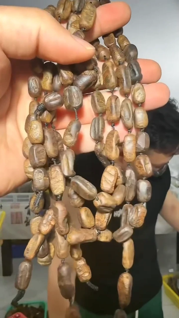 沉香手串44号长串多样性发一