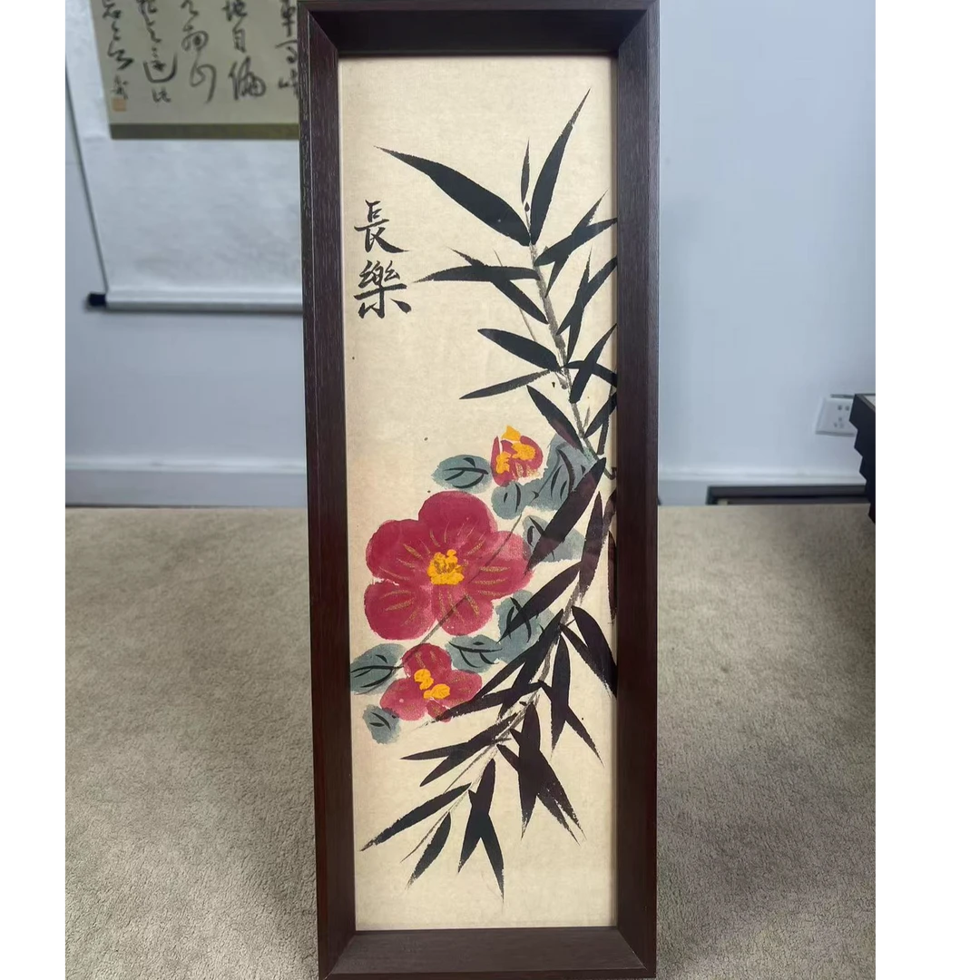 H-长乐13*40手绘国画多样性