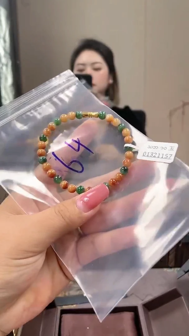 未镶嵌手链翡翠手串