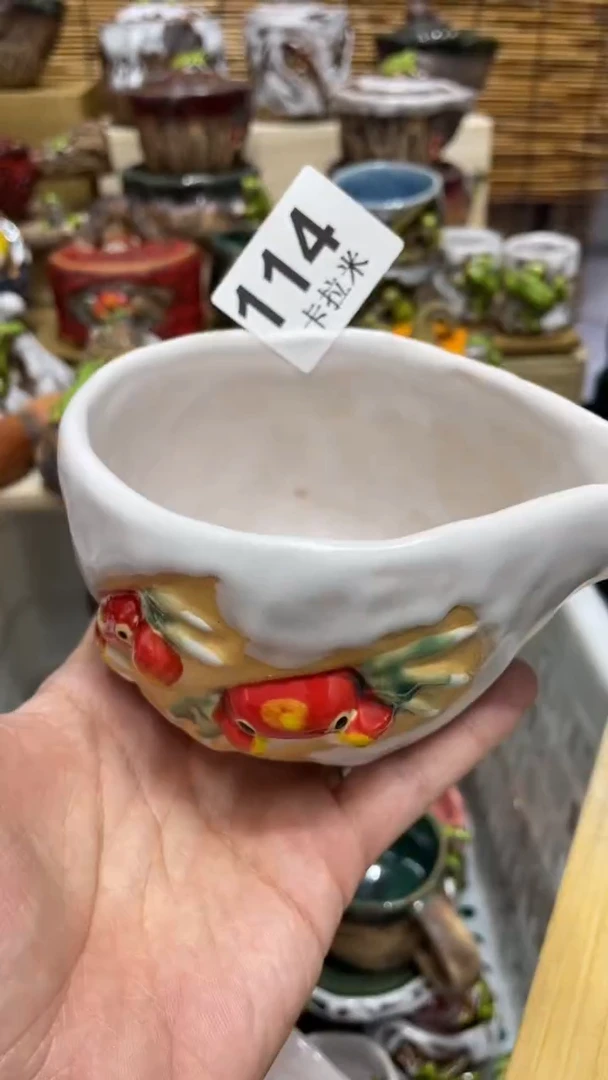 鸟****香114精美粗陶手工柴烧