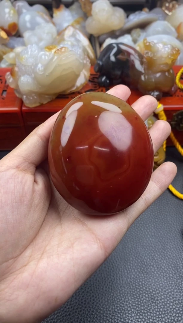 玛瑙/玉髓手把未镶嵌吕*曰00