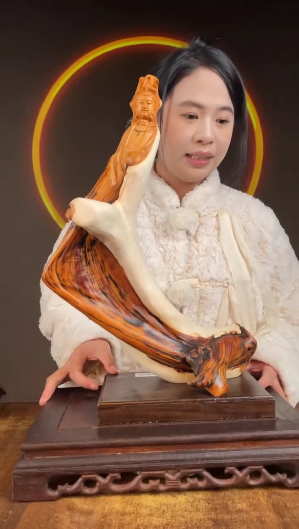 柏木（崖柏）手工摆件,先抢先得! 编号:228