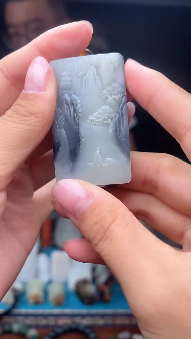 未镶嵌和田玉挂件1