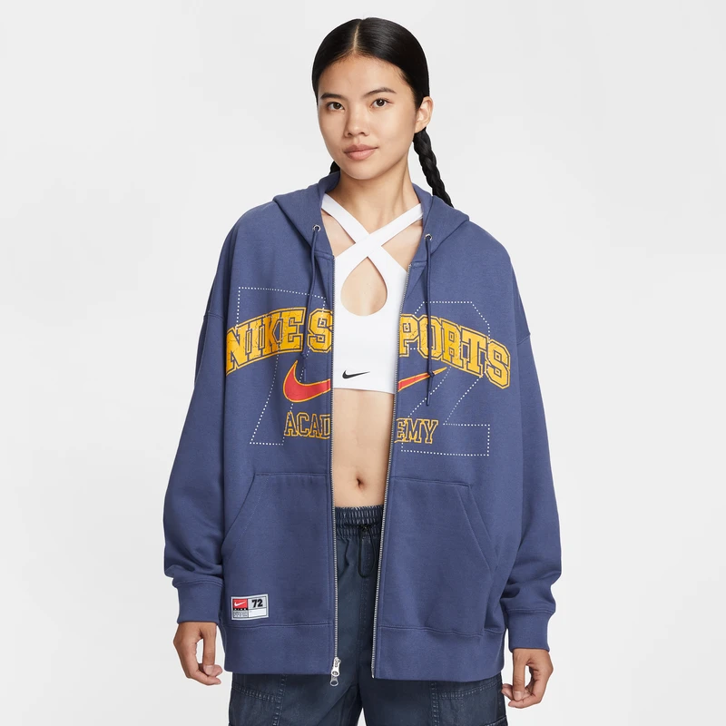 Nike Sportswear 女子全长拉链开襟连帽衫IO0482