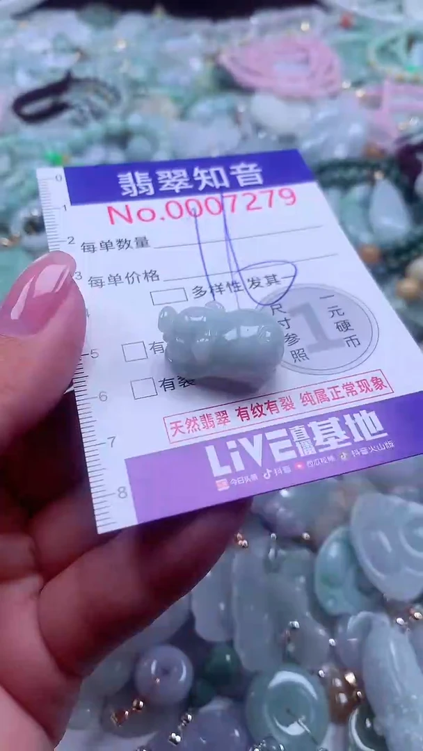 颈饰未镶嵌翡翠7279