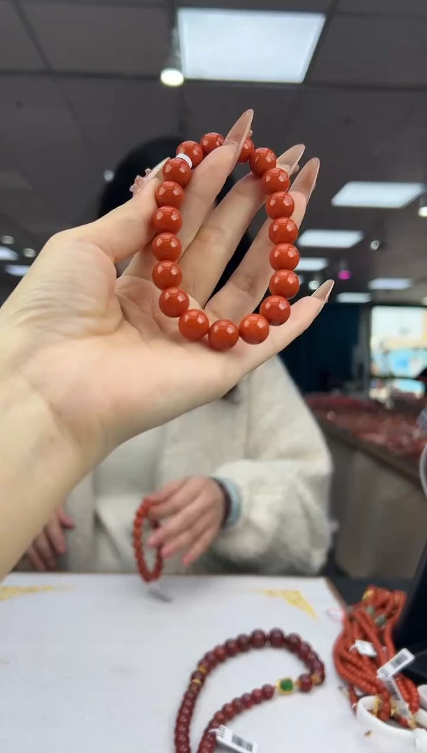 未镶嵌珠串南红玛瑙12.18-10mm（多样式）9802680980