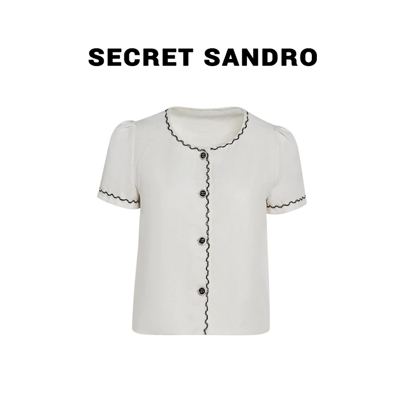【Secret Sandro】鸥小柒  上衣 S55299151Q