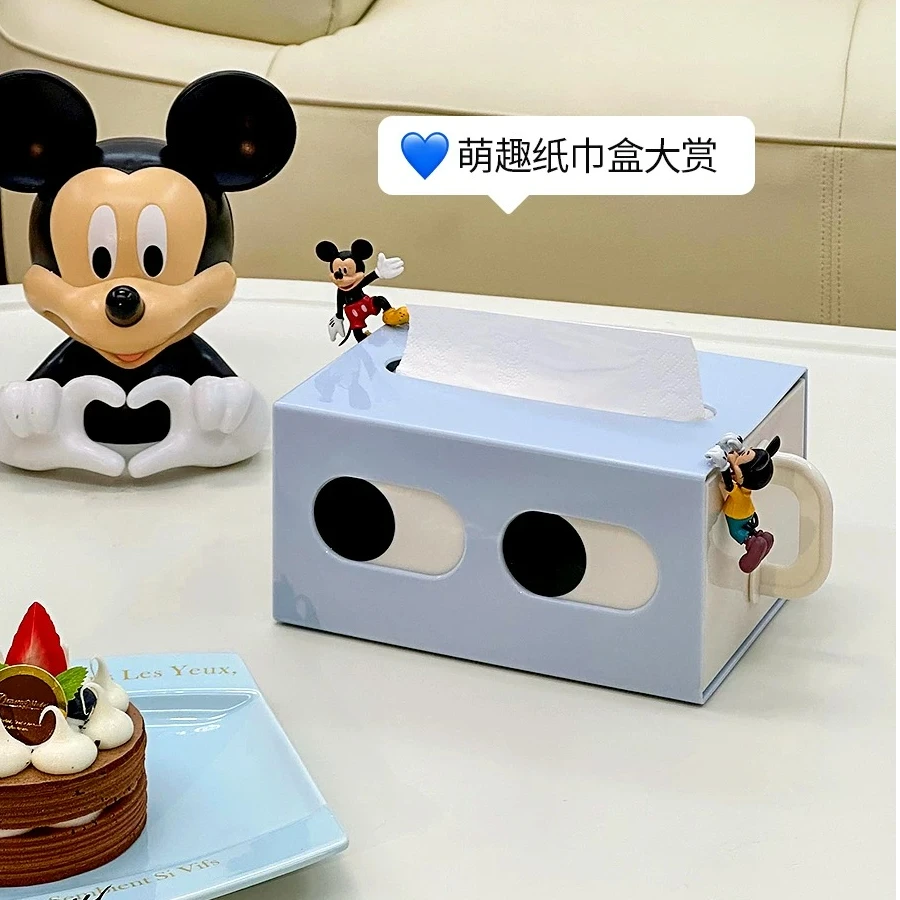 创意个性纸巾盒客厅卧室轻奢家用商用床头艺术感餐巾盒收纳摆件盒