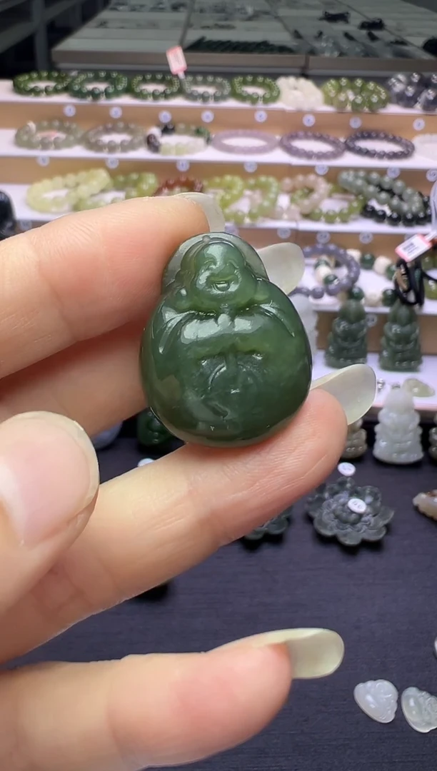 颈饰未镶嵌和田玉145号链接微包容