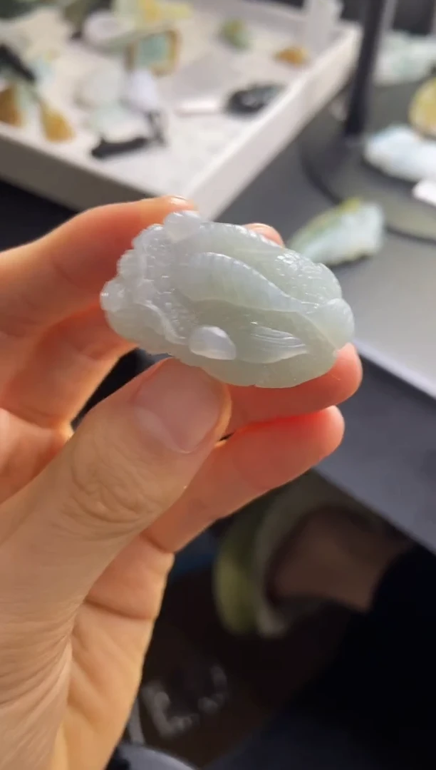 【闪购商品】定制翡翠未镶嵌皮球