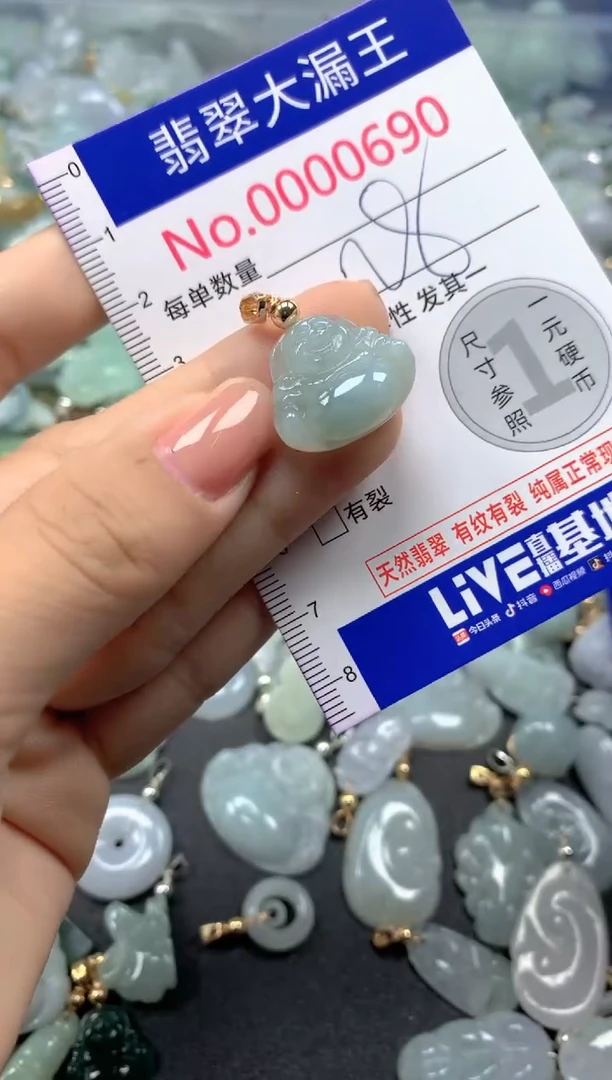 颈饰未镶嵌翡翠690
