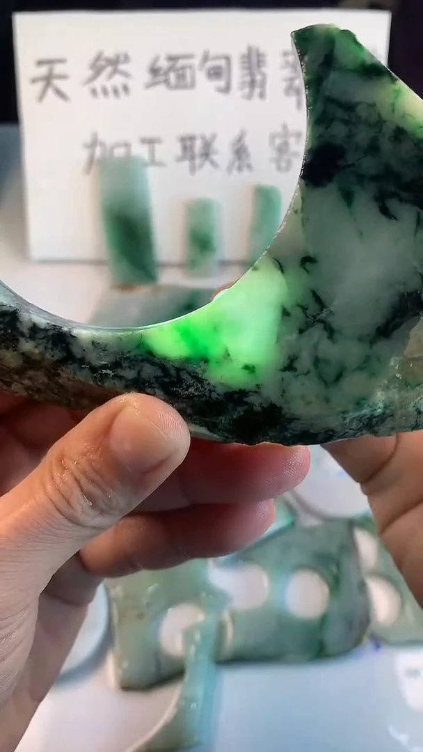 未镶嵌裸石翡翠程晓东四会玉器创意屋
