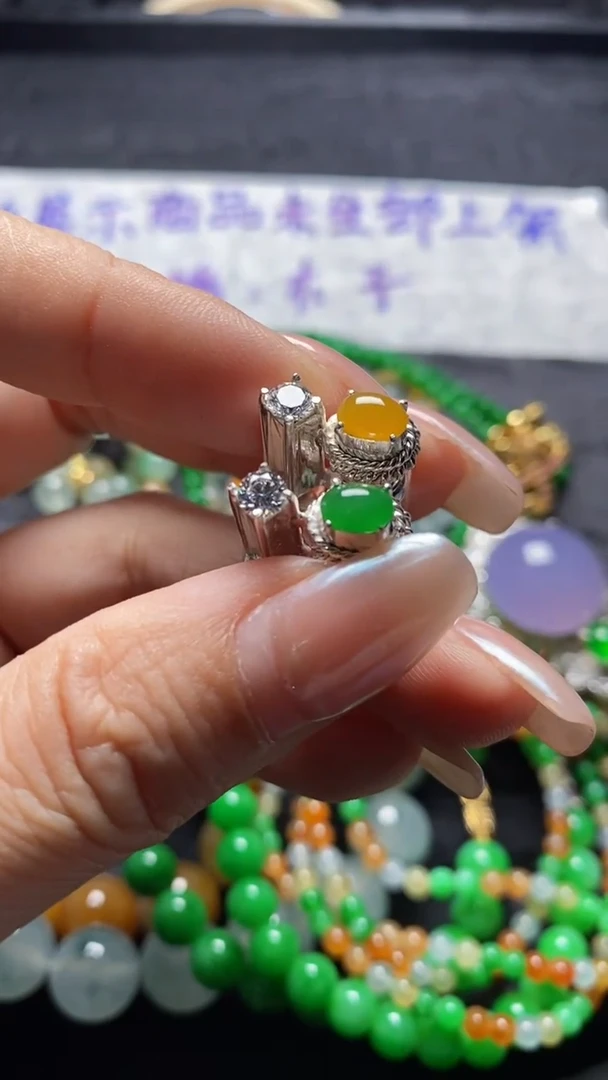 未镶嵌定制翡翠纯天然A货翡翠蛋面珠子