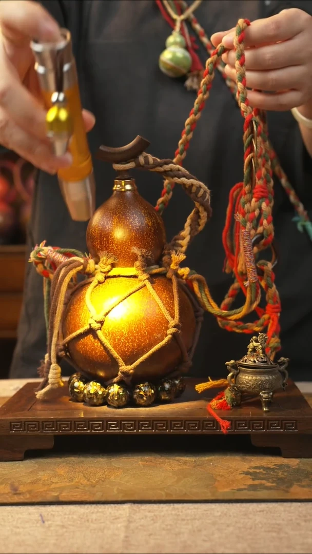 482大漆一物一拍记葫堂出品【不带手串】