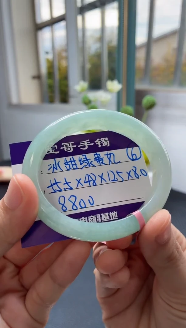 未镶嵌手镯翡翠翡翠手镯6号