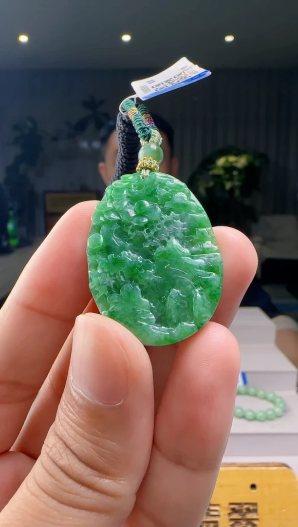 翡翠未镶嵌颈饰XM@@