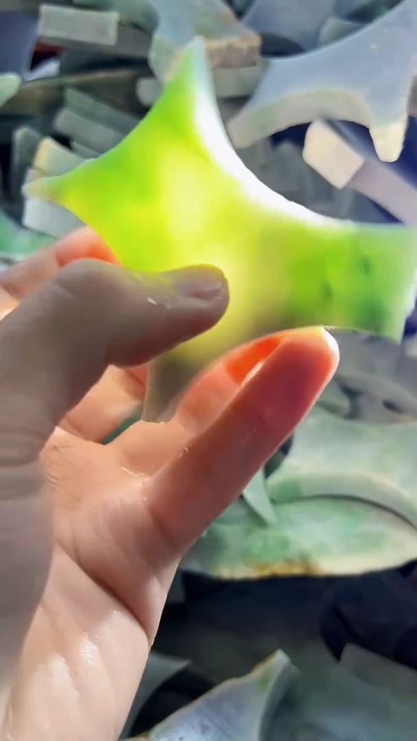 翡翠裸石缅甸翡翠A货文7809