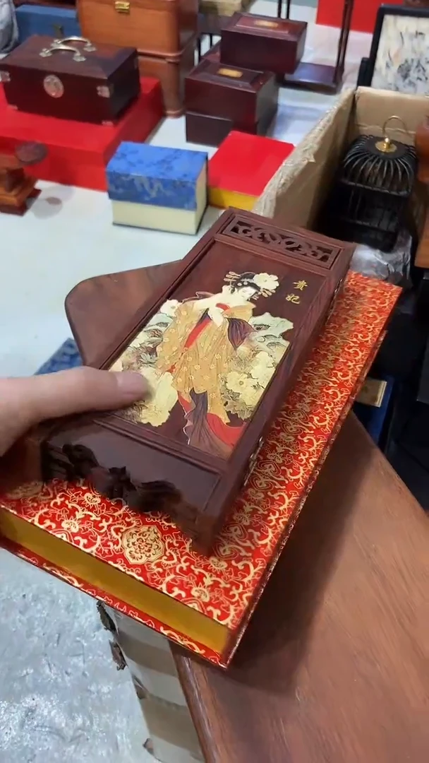 木四大美女屏风