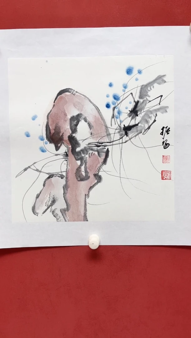 国画李老师   画芯34*34