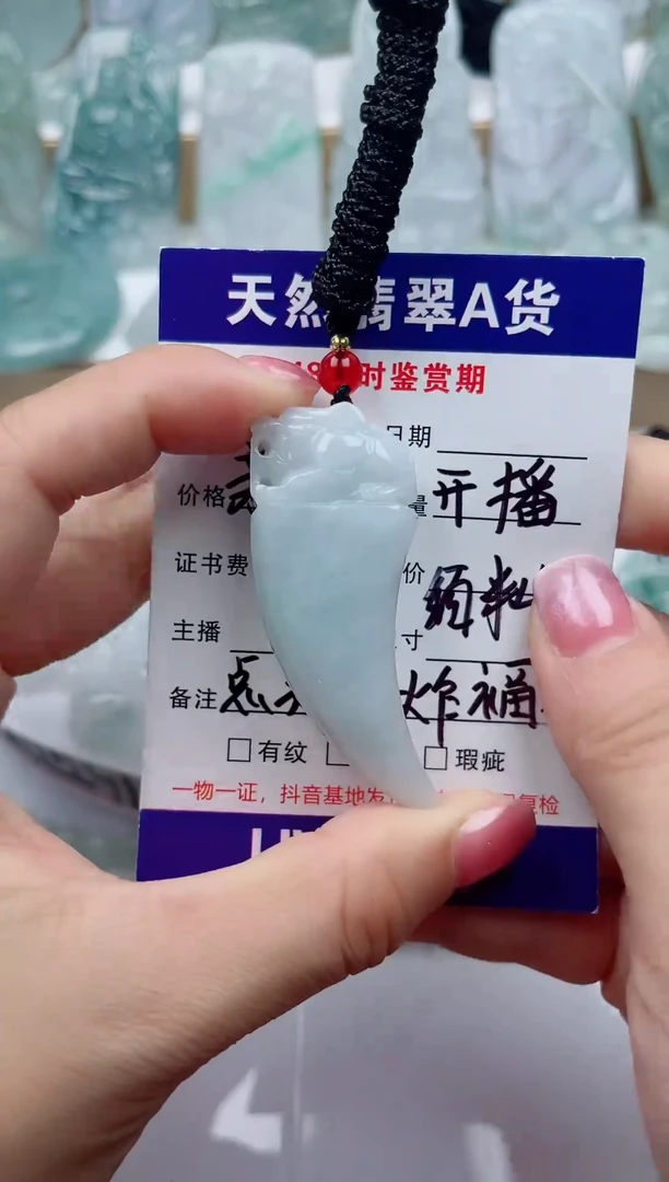 颈饰未镶嵌翡翠