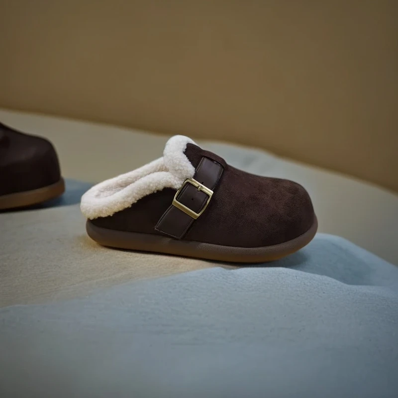 7583-D9-博肯休闲加绒拖鞋