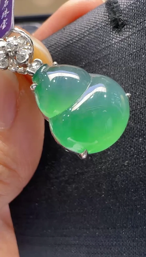 【闪购商品】翡翠吊坠(不含链)18K金镶嵌多样性团购发一件