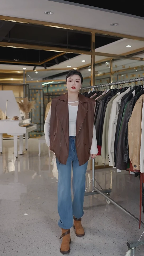 海宁真皮皮衣孤品集合/110-135