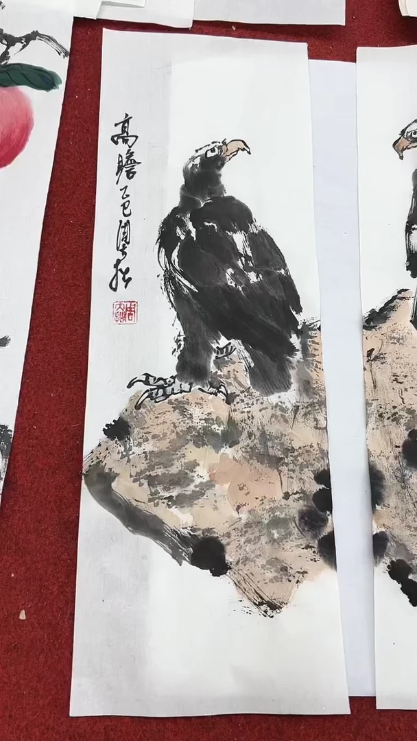 国画周大拙/国画/花鸟