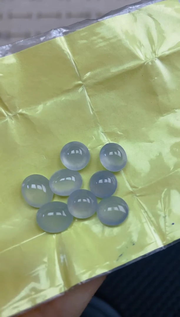 定制翡翠未镶嵌天然翡翠蛋面58