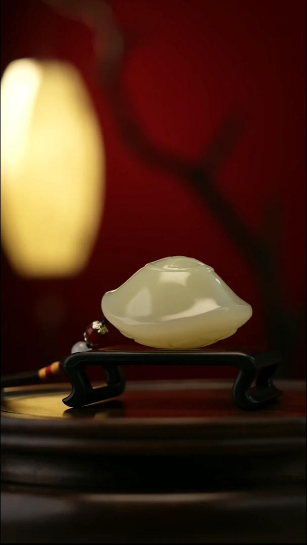 玉【富甲天下】天然玉石手把件