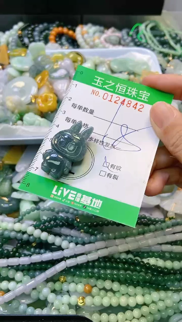 翡翠未镶嵌颈饰闪购0124842