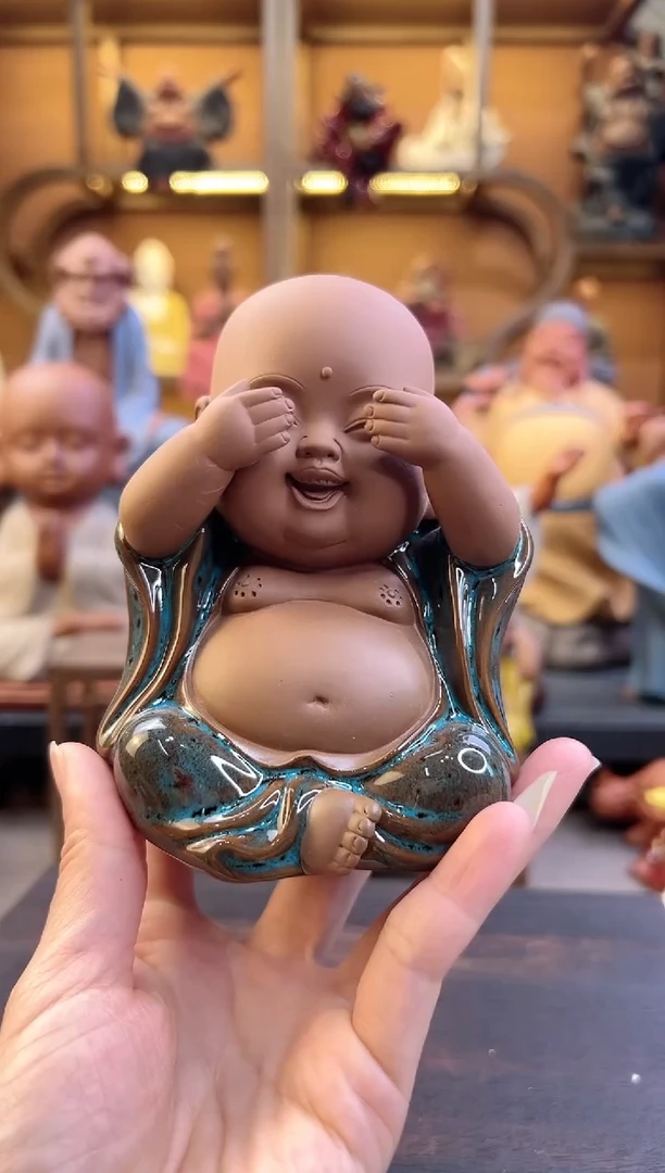 紫砂茶宠器闵茶宠摆件